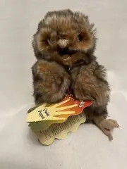 Folkmanis Plush Owlet Hand Puppet Stuffed Baby Owl