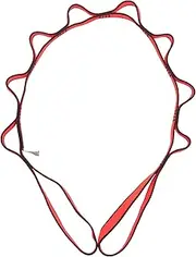 Happyyami Yoga Inelastic Band Professional Exercise Band Stretching Strap Climbing Accessories Compact Household Yoga