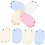 UTHCLO Hoodie Extensions Set 8pcs Body Suit Extenders Snap Buttons Cotton Jumpsuit Extensions for Toddlers