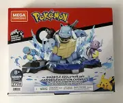 Mega Construx Pokemon Squirtle Evolution Set - NEW