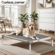 32" Elevated Raised Dog Bed Resting Pet Mesh Waterproof Portable Resting Cat Cot