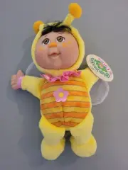 Cabbage Patch Kids Cuties Bumble Bee Plush Yellow Stuffed Animal 10.5" - NEW