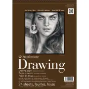 Strathmore 400 Series Drawing Pad, 18 x 24 Inches, 80 lb, 24 Sheets