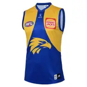 Junior's AFL West Coast Eagles Football Club 2025 Replica Home Jersey