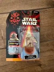 NIB Hasbro Star Wars Episode 1 CommTech Yoda Collectible Action Figure