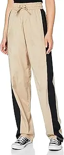 [UNIQUE 21] Women's Stripe Contrast Jogger Track Pants