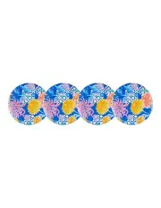 [Maxwell & Williams] Sunburst Melamine Plate 20cm Set of 4 in Multi