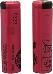 2pcs UR14500AC 3.7V 740mAh Flat Head Battery Compatible for Oral B Pro 2 Type 3766 3753 3768 3776 3794 S5 S6 S7 S51