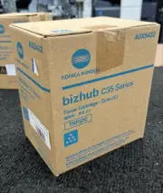 Genuine New Konica Minolta Full Color Set of TNP22 Toner Cartridges