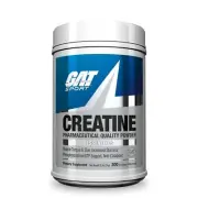 GAT SPORT Creatine Monohydrate Powder 1000 Grams Strength GLP1 Support Brain ...
