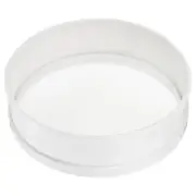 Stainless Steel Flour Sifter, 8Inch 50 Mesh Round Sieve Fine Mesh, White