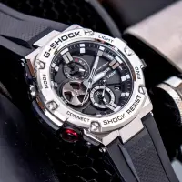 在飛比找momo購物網優惠-【CASIO 卡西歐】G-SHOCK 智慧藍牙連線太陽能錶(