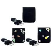 Black Felt Bag Case Cover for 12 Camera Cover Case Replacement