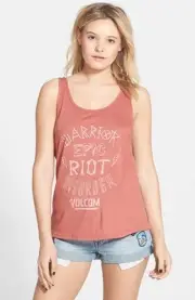NEW VOLCOM DISORDER SUNDAZE TANK TOP TEE SHIRT SMALL code XX172
