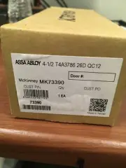 ASSA ABLOY McKinney 4 1/2 T4A3786 26D QC12