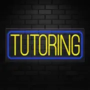 Tutoring Neon Sign for Retail Displays | LED Flex Neon | 32"W x 13"H x 1"D