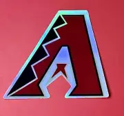 Arizona Diamondbacks MLB Baseball Holographic Sticker Decal 3"-5"