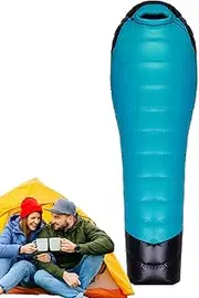 Ultralight Sleeping Bag | Lightweight Sleeping Bag,Ultralight Sleeping Bag, Down Sleeping Bag, Compact Mummy Sleeping Bag Adult, Backpacking Sleeping Bag for Hiking Camping