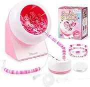 Tilhumt Clay Bead Spinner, Electric Bead Spinner for Jewelry Making, Bracelet Maker with Needles and Thread for Cute Friendship Bracelets, Clay Bead Bracelet Spinner, Patent Design