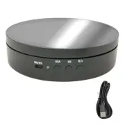 Electric Rotating Display Stand with 3 Speeds Adjustable Turntable Jewelry Hold