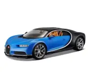 Bburago 1:18 Bugatti Chiron Blue Diecast Model Racing Car Vehicle Toy New in Box