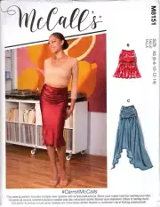 McCall's M8151 Misses 6 to 14 Mini, Maxi Skirts Uncut Sewing Pattern