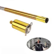 Heytea 110/150cm Metal Professional Magic Wand Telescopic Elastic Rod Props Tw Silver Gold 1.1m