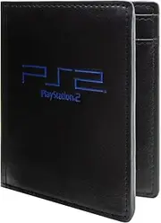 [Original Hardware] PS2 Entertainment Console Black Coin & Card Bi-Fold Wallet