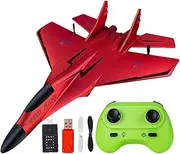 RC Plane Toy | Model Toy RC 2.4GHz Plane Toy | Pull Back Foam Aircraft Toy Airplane Model with Light for Beginner & Kids