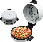 12 Inch Countertop Pizza Maker, 2000w Electric Pizza Oven, Portable Steak Machine Toaster With Fast & Efficient Cooking For Crispy Crusts, For Indoor Or Outdoor Party