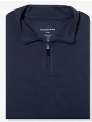 $138 Mizzen + Main Men's Sweater ProFlex Quarter Zip Pullover Size S