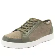 Men's TRAQ by Alegria tra-sne-M7339 Washed Khaki