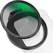 CPL Filter for Phone, 67mm Camera Lens Polarizing Filter with Metal Cold Shoe Phone Clip Compatible with iPhone 16 15 Pro Max Plus 14 13 Pro Max Mini 12 11 X XS Max Samsung Galaxy, FL-27