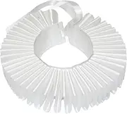 [yuksok] Elizabethan Ruffled Neck Clown Choker False Halloween Cosplay Costume for Women Girls