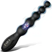 Generic Male Sex Toys Anal Beads Butt Plug - Adult Toys Anal Toys Sex Toys for Men Adult Toy Sex Toy Anal Vibrators Graduated & Display Design Anal Toys Dildo Prostate Massager with 9 Vibration Modes