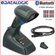 Datalogic QBT2131-BK-BTK1 1D Bluetooth Imager Barcode Scanner W/ USB Cable+Stand