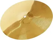 NULYLU Jazz Drum Crash Cymbal Metal Drum Cymbal for Practice Lightweight Portable Design with Workmanship for Musicians Performers
