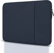 RKINC Laptop Bag Sleeve Compatible with MacBook Air 13 inch M2 A2681 2010-2023 M1 A2337 M1 A2179 A1932, Pro M2 A2338 M1 A2289 A2251 A2159 A1989 A1706 A1708 (13 Inch New Macbook Pro & Air, Navy Blue)