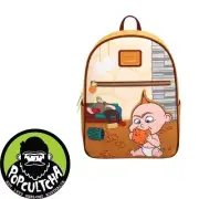 The Incredibles - Jack Jack Cookie 12” Faux Leather Mini Backpack "New"