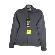 Pebble Beach Womens Full Zip Quilted Jacket Size Small Gray