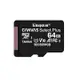 Kingston金士頓 MicroSDCS2(C10) UHS-I 64GB記憶卡(SDCS2/64GB)