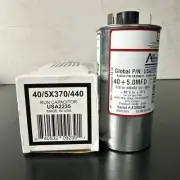 AMRAD ENGINEERING USA2235 Round USA-Made Motor Run Capacitor 40/5 Mfd 370/440