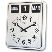 NEW Jadco Giant Analogue with Flip Calendar Wall Clock, 51cm