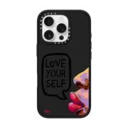 iPhone 16 Pro Impact Case Love Yourself by M.Falconer