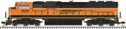 40005232 N-Scale Atlas EMD SD60M with Ditch Lights - ESU LokSound and DCC BNSF