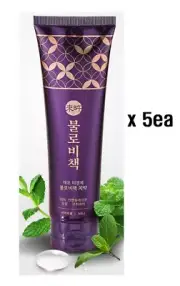 LEO LEE Kyung Jae Bool Lo Bi Chack Oriental Toothpaste 160g x 5ea