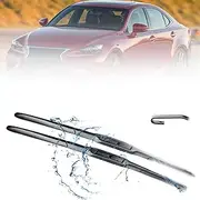 24"+18" Car Windshield Wiper Blades,For Lexus IS XE30 250 300h 350 IS250 IS300h IS350 2014 2015 2016 2017 2018 2019 Front Window Blades