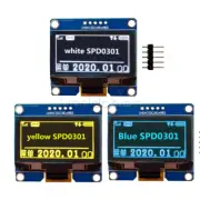 1.5" I2C IPS 5Pin 128X64 Yellow/Blue/White OLED LCD LED Display Module SSD1309