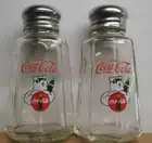 A Charming Coca Cola Salt and Pepper Shakers Polar Bear