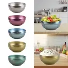 Titanium Bowl for Kids Tableware Rice Bowl for Camping Hiking Backpacking